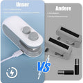 Portable Mini Sealing Machine 2 in 1 USB Rechargeable Magnetic Heat Sealing and Cutting Bag Seale