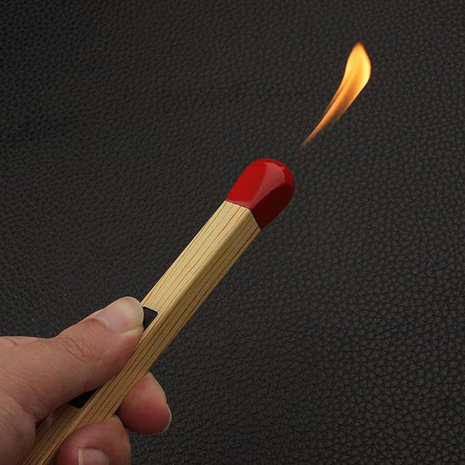 Matchstick Butane Gas Lighter | Refillable Long-Reach Kitchen Lighter