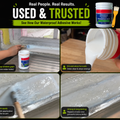 Stop Roof, Wall & Pipe Leaks | Transparent Waterproof Glue with Brush