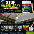 Stop Roof, Wall & Pipe Leaks | Transparent Waterproof Glue with Brush