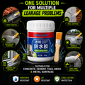 Stop Roof, Wall & Pipe Leaks | Transparent Waterproof Glue with Brush