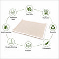 Food Drying Net Cloth | Reusable Cotton Mesh Cover for Papad, Spices & Snacks
