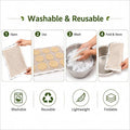 Food Drying Net Cloth | Reusable Cotton Mesh Cover for Papad, Spices & Snacks
